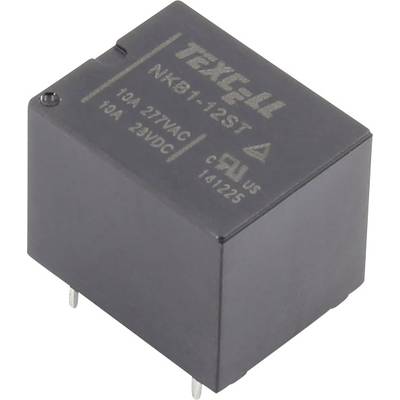 Texcell NKB1-12ST Relais pour circuits imprimés 12 V/DC 10 A 1 inverseur (RT) 1 pc(s) 