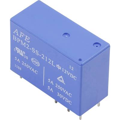 AFE BPM2-SS-205L Relais pour circuits imprimés 5 V/DC 5 A 2 inverseurs (RT) 1 pc(s) 