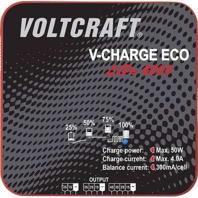 VOLTCRAFT V-Charge Eco LiPo 4000 Chargeur de modélisme 230 V, 115 V 4 A Li-polymère-0
