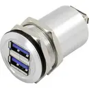 Prolongateur USB 3.0 TRU COMPONENTS USB-14-BK 1408769 1 pc(s)