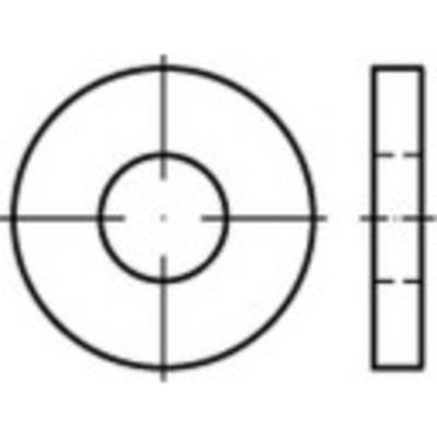 Dessin technique d'un cercle en coupe avec lignes centrales et cotes marquées. À gauche : Vue de dessus ; À droite : Vue de côté.