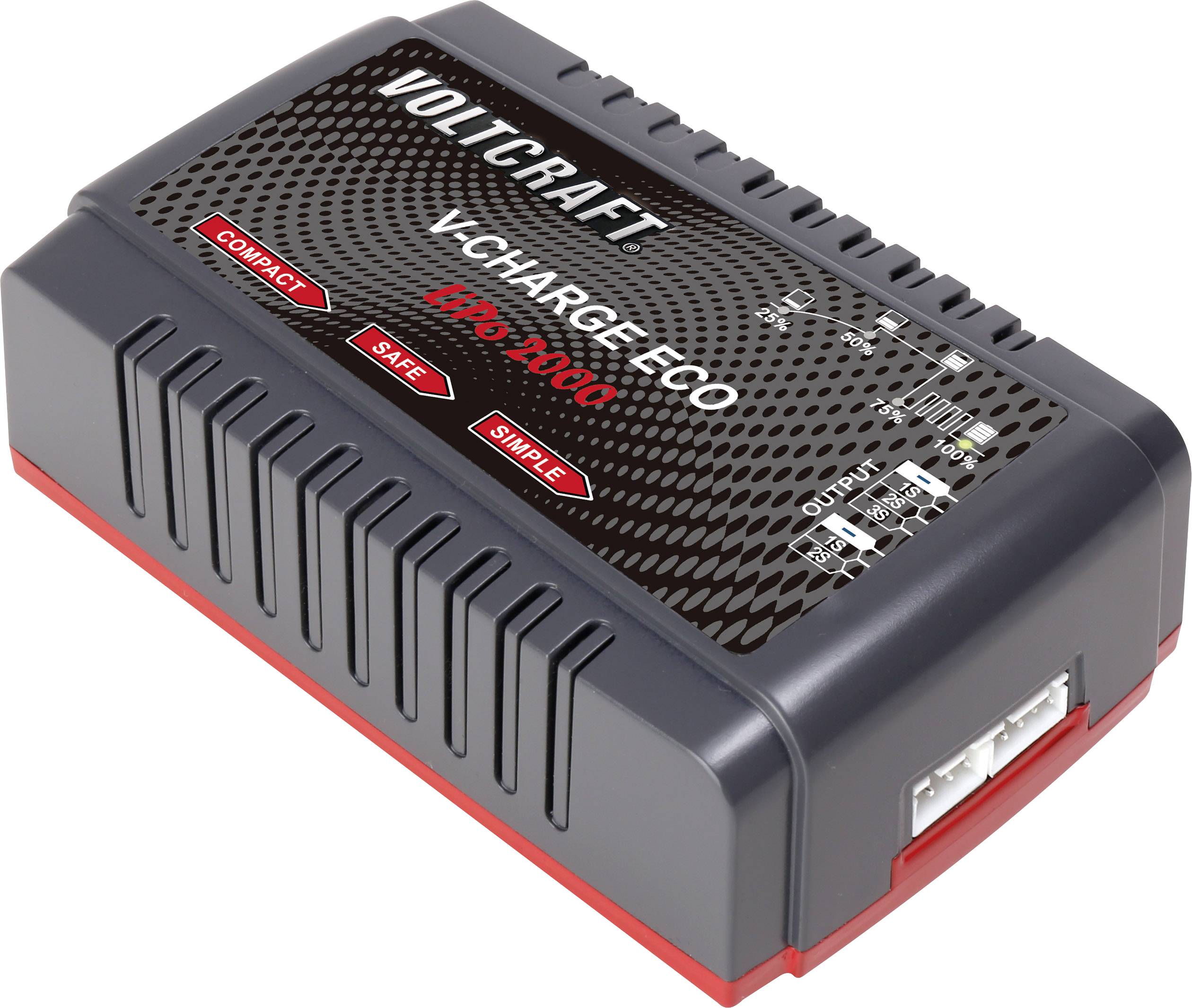 VOLTCRAFT V-Charge Eco LiPo 2000 Chargeur de modélisme 230 V 2 A Li-polymère-4