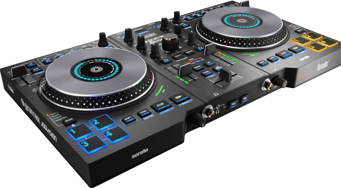 Contrôleur DJ Hercules DJ CONTROL JOGVISION 4780547 1 pc(s) Conrad.fr