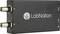Un oscilloscope portable portant l'inscription 'LabNation', avec deux connecteurs BNC, un port USB et un port AUX sur le côté.