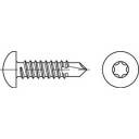 TOOLCRAFT 141625 Vis autoforeuse 4.8 mm 16 mm profil Torx DIN 7504 acier étamé par galvanisation 1000 pc(s)