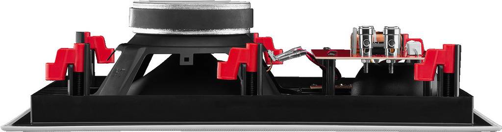 Monacor SPE-802HQ Haut-parleur encastrable 100 W 8 Ω blanc 1 pc(s)-2