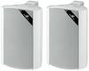 Monacor MKS-34/WS Enceinte murale 45 W 4 Ω blanc 1 paire(s)