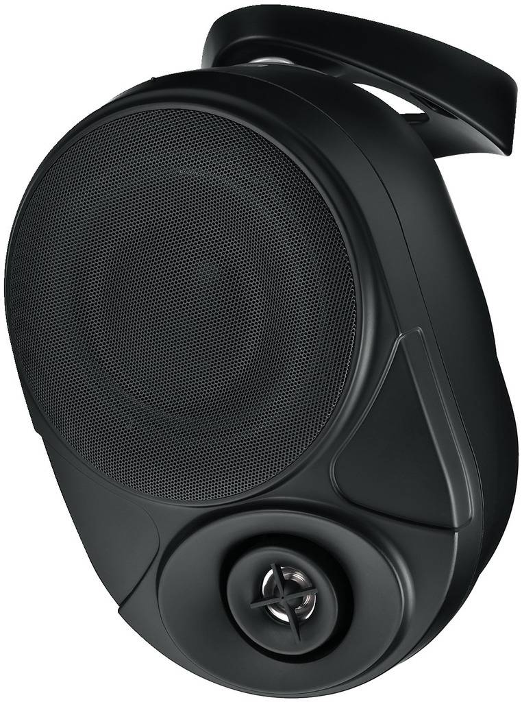 Monacor MKS-508/SW Enceinte murale 60 W 8 Ω noir 1 paire(s)-2