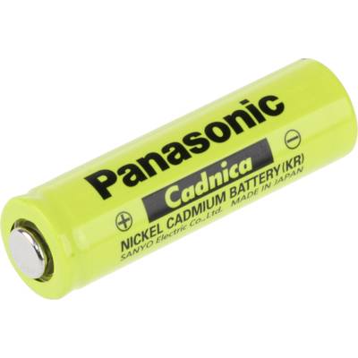 Pile rechargeable spéciale LR6 (AA) résiste aux températures élevées NiCd Panasonic N600AAK 1.2 V 600 mAh
