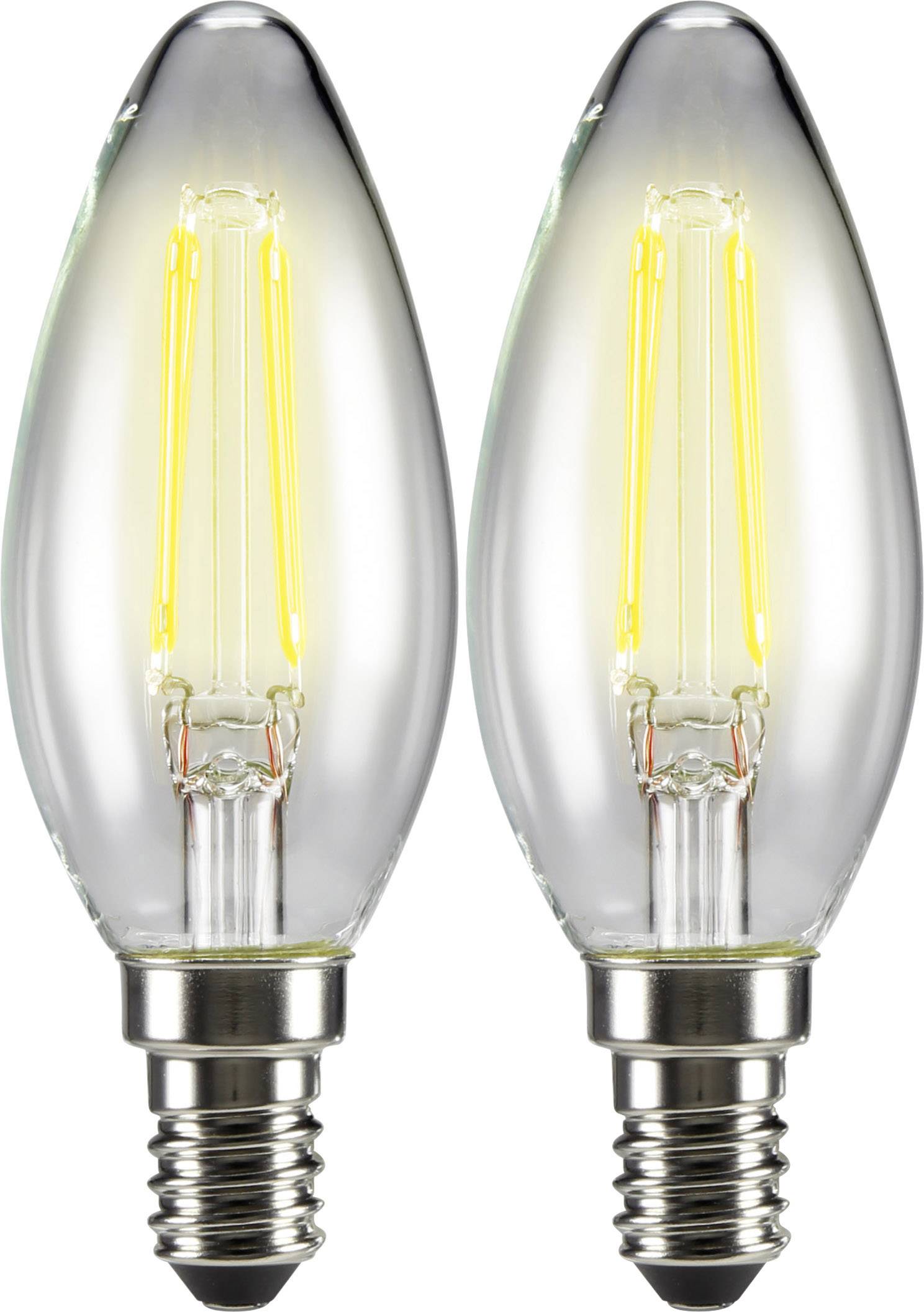 Ampoule LED E14 Sygonix 4 W = 40 W blanc chaud (Ø x L) 35 mm x 99 mm 2