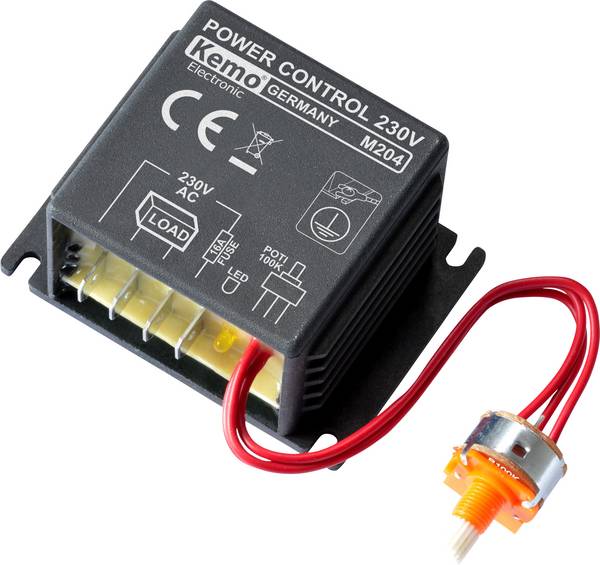 Kemo M204 Régulateur de puissance kit monté 230 V/AC