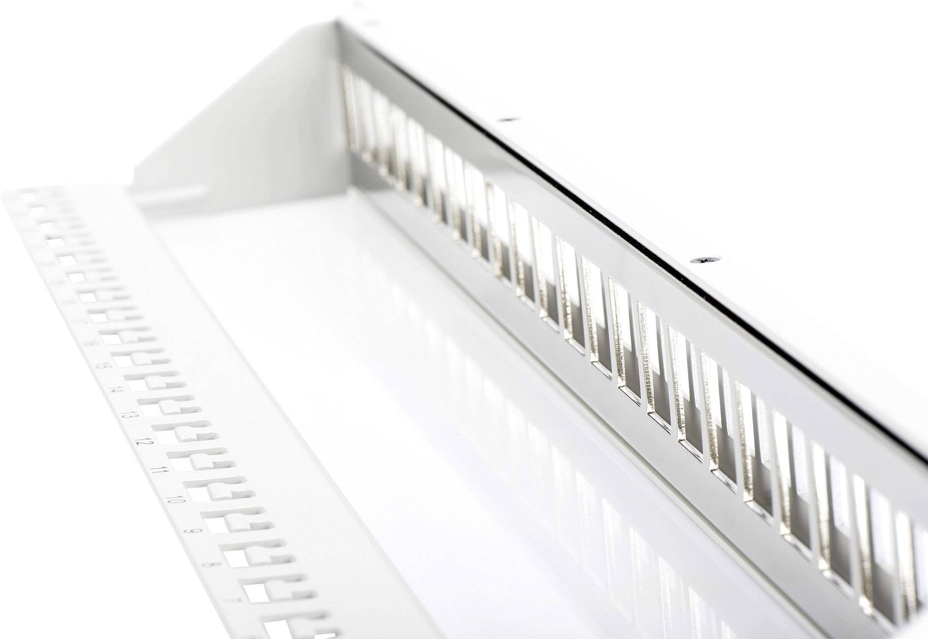 Barrette électrique blanche avec fentes de ventilation.