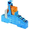 Finder 48.P5.8.024.0060 Module relais Tension nominale: 24 V/AC Courant de commutation (max.): 8 A 2 inverseurs (RT) Piece 1 pc(s)