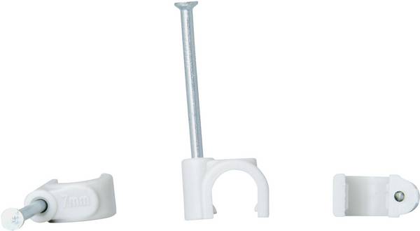 Kopp 342604087 Cavalier  342604087 Plage de Ø du faisceau 4 à 7 mm   gris 50 pc(s)