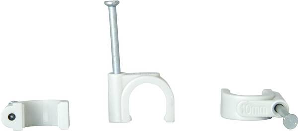 Kopp 342704080 Cavalier  342704080 Plage de Ø du faisceau 7 à 10 mm   gris 50 pc(s)