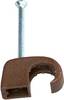 Kopp 342706082 Cavalier 342706082 Plage de Ø du faisceau 7 à 10 mm marron 50 pc(s)