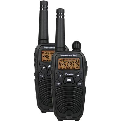 Stabo freecomm 700 20700 Talkie-walkie PMR jeu de 2