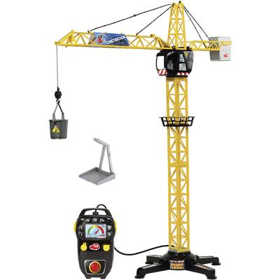 Dickie Toys Giant Crane - Grue gigantesque avec télécommande filaire
