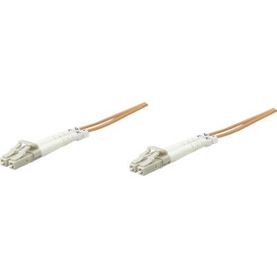 Câble de raccordement fibre optique FO [1x LC mâle - 1x LC mâle] Intellinet 471206 62,5/125 µ Multimode OM1 1.00 m