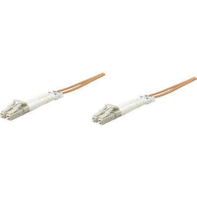 Câble de raccordement fibre optique FO [1x LC mâle - 1x LC mâle] Intellinet 471213 62,5/125 µ Multimode OM1 2.00 m
