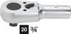 Hazet 1016 1016 Tête de cliquet 3/4" (20 mm) 165 mm