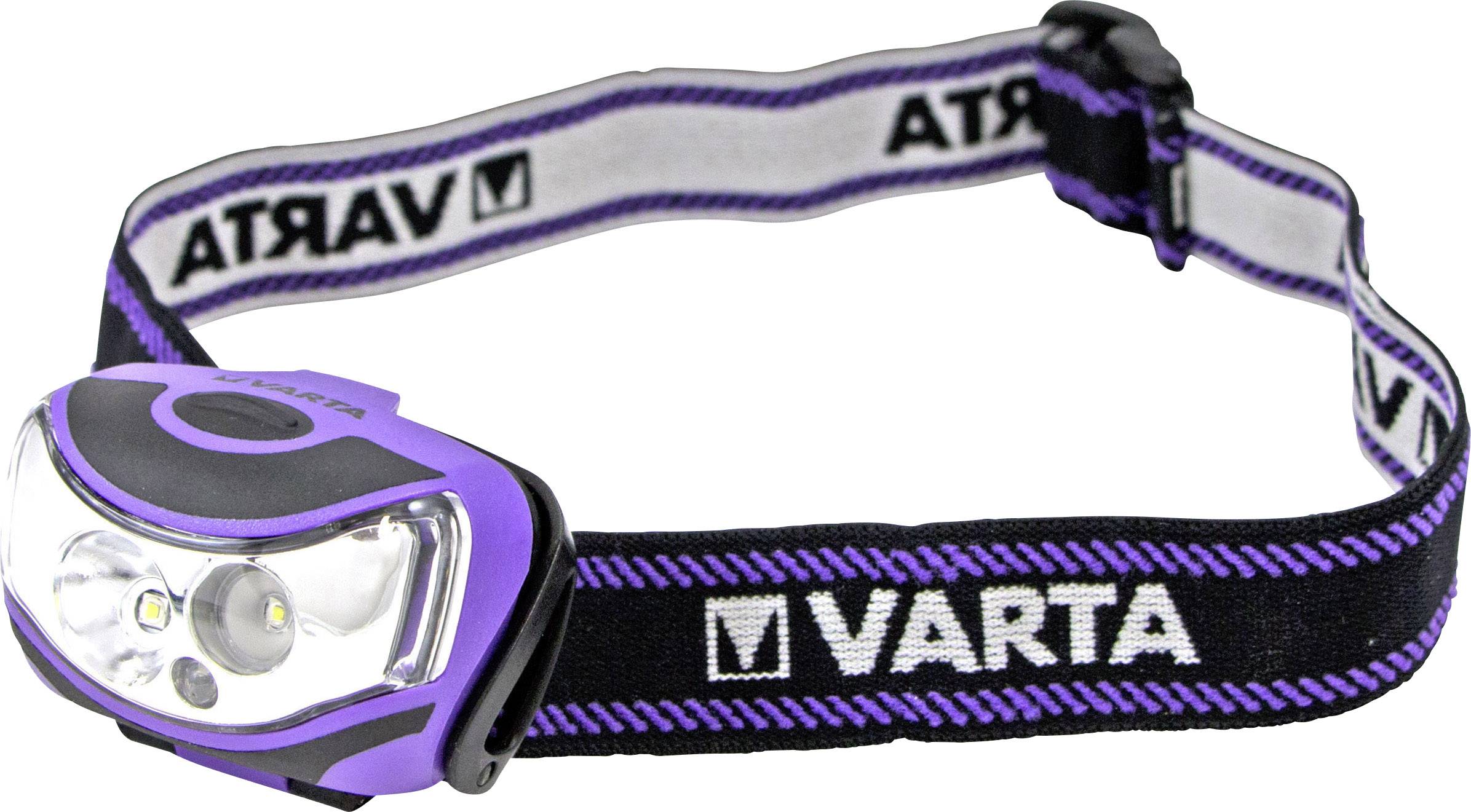 Lampe frontale LED Varta Outdoor Sports H30 à pile(s) 0.11 10 h lilas, noir-2