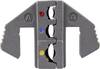 TOOLCRAFT PLE-0A Accessoires de sertissage pour cosses isolées, pour connecteur plat isolé Ouverture de serrage: 0.5 à 6 mm² adapté pour marque (pinces): TOOLCRAFT PZ-500