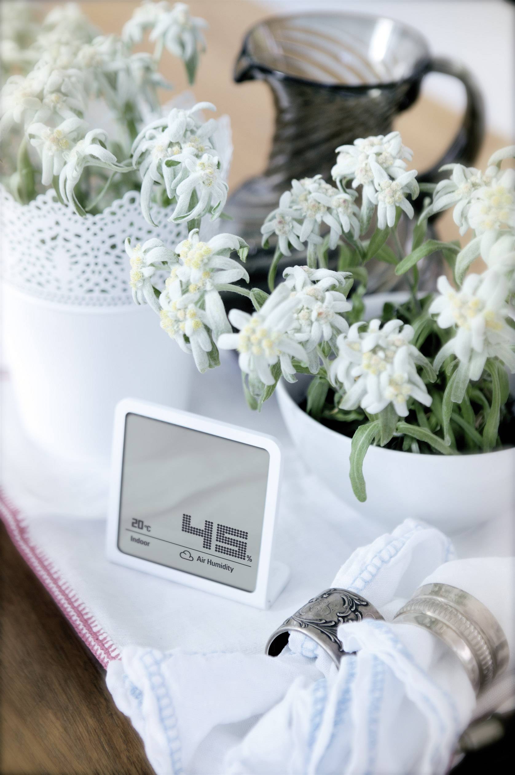 Thermo-hygromètre Stadler Form Selina weiß blanc-4