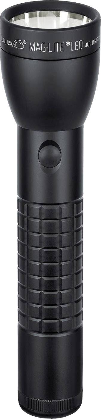 Lampe Mag-Lite 3D Police Noir Vintage USA - Piles D, Alu Étanche