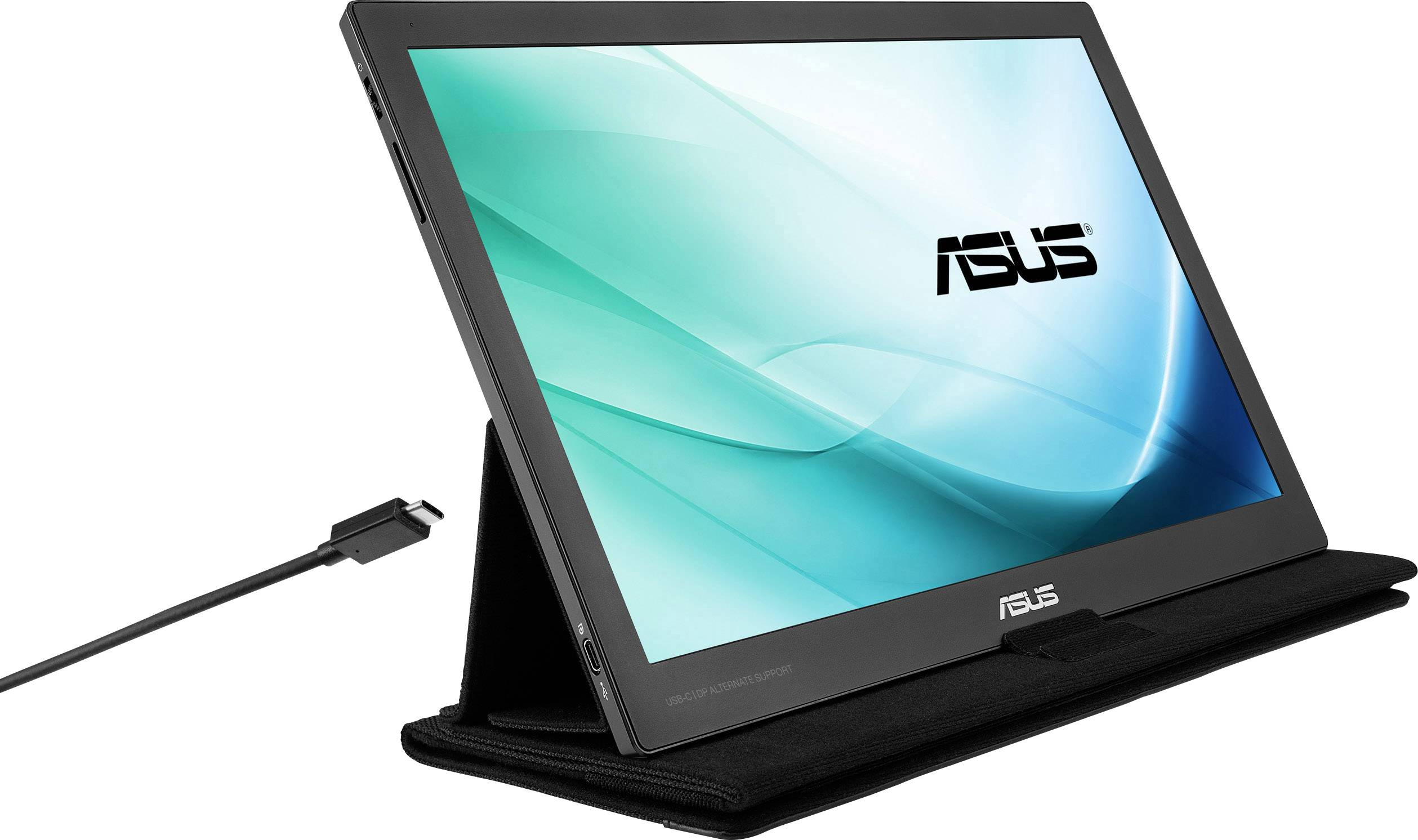 Moniteur LED Asus MB169C+ CEE F (A - G) 39.6 cm 15.6 pouces 1920 x 1080 pixels 16:9 5 ms USB-C® IPS LED-5