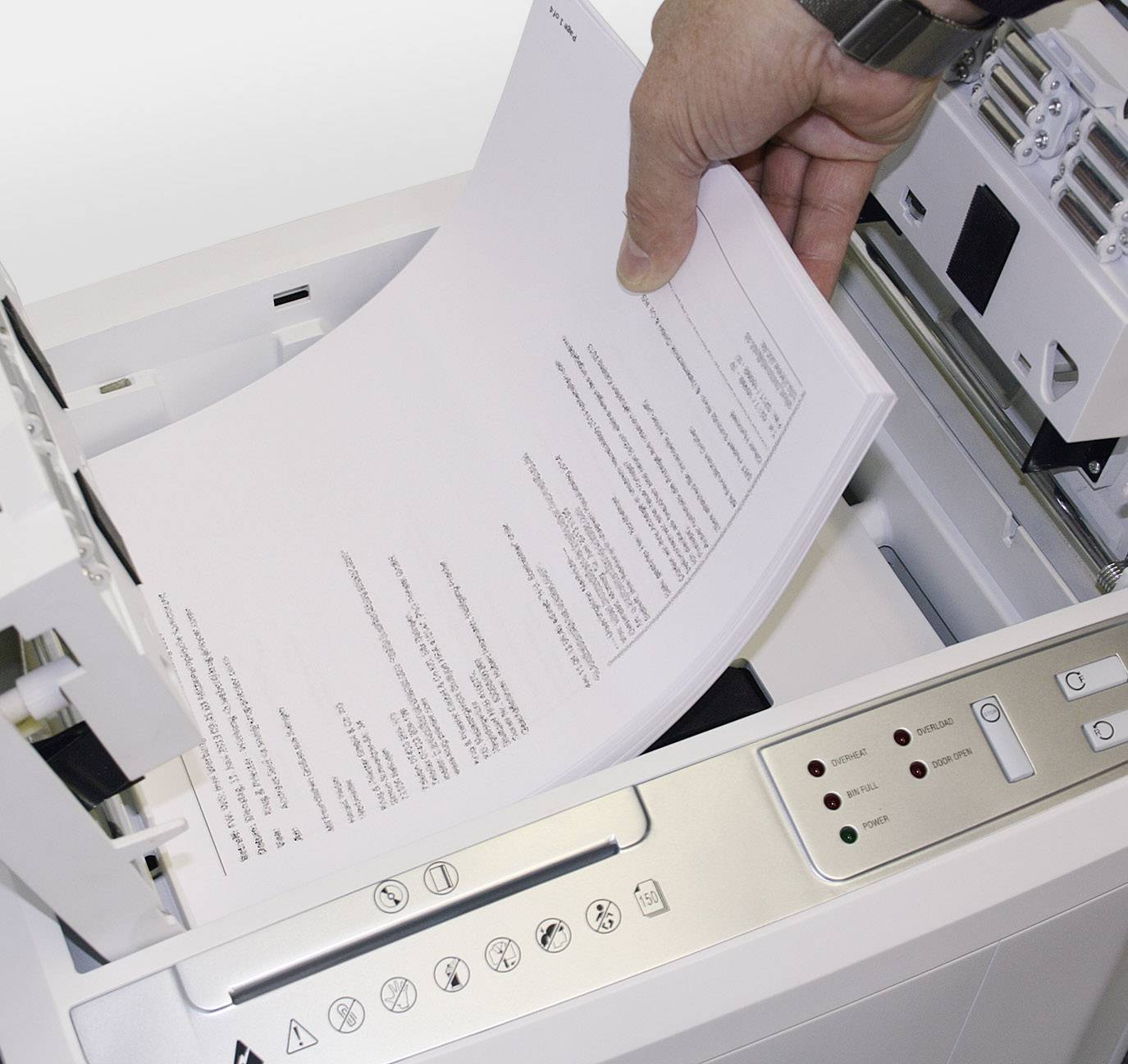 Destructeur de documents Ideal Office SHREDCAT 8280 CC 6 feuille(s) destruction par particules 4 x 10 mm P-4 30 l Détrui-7