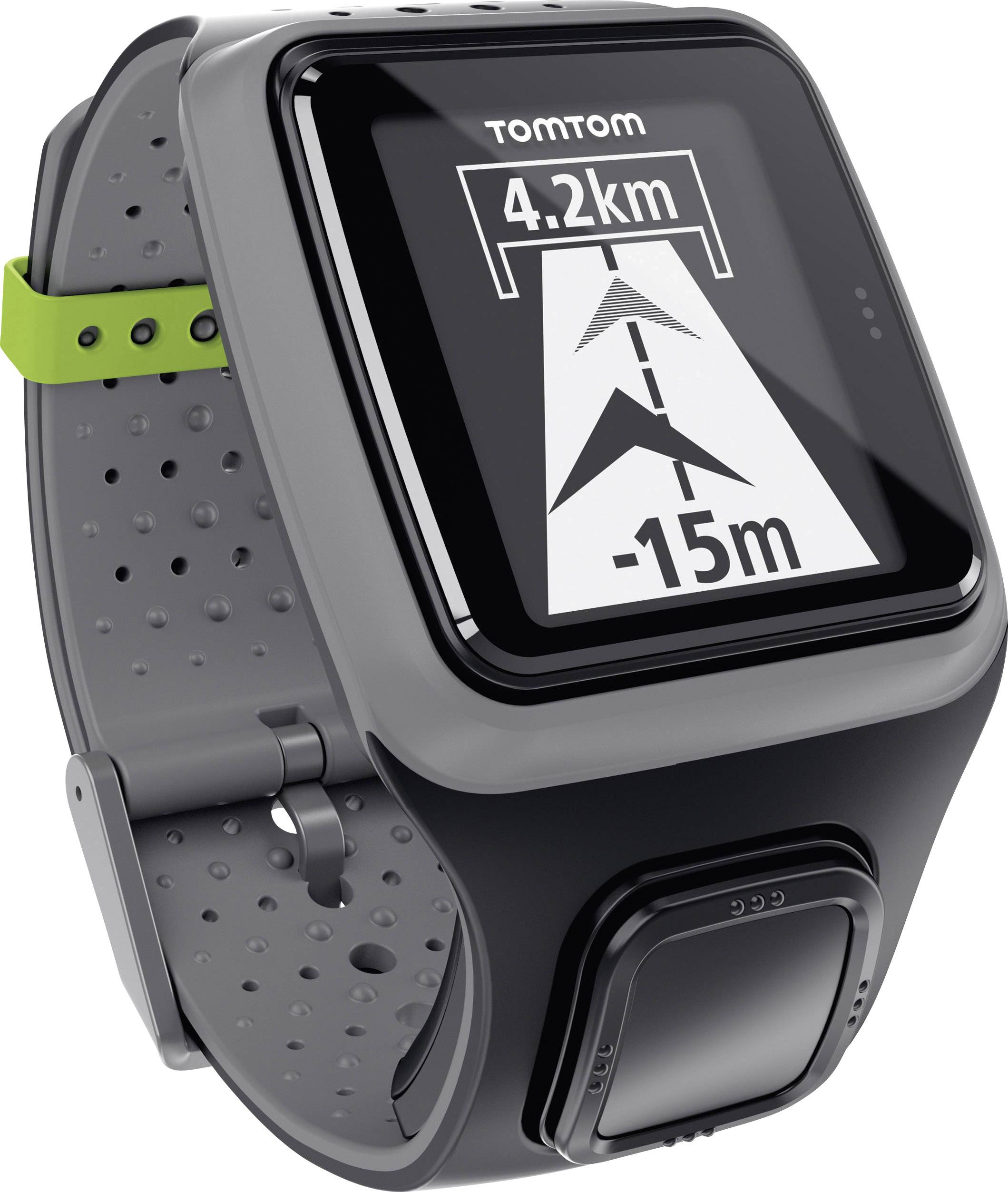 Montre cardio GPS sans ceinture pectorale TomTom Runner Conrad.fr