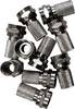 Lot de connecteurs F mâles Diamètre de câble: 7.50 mm