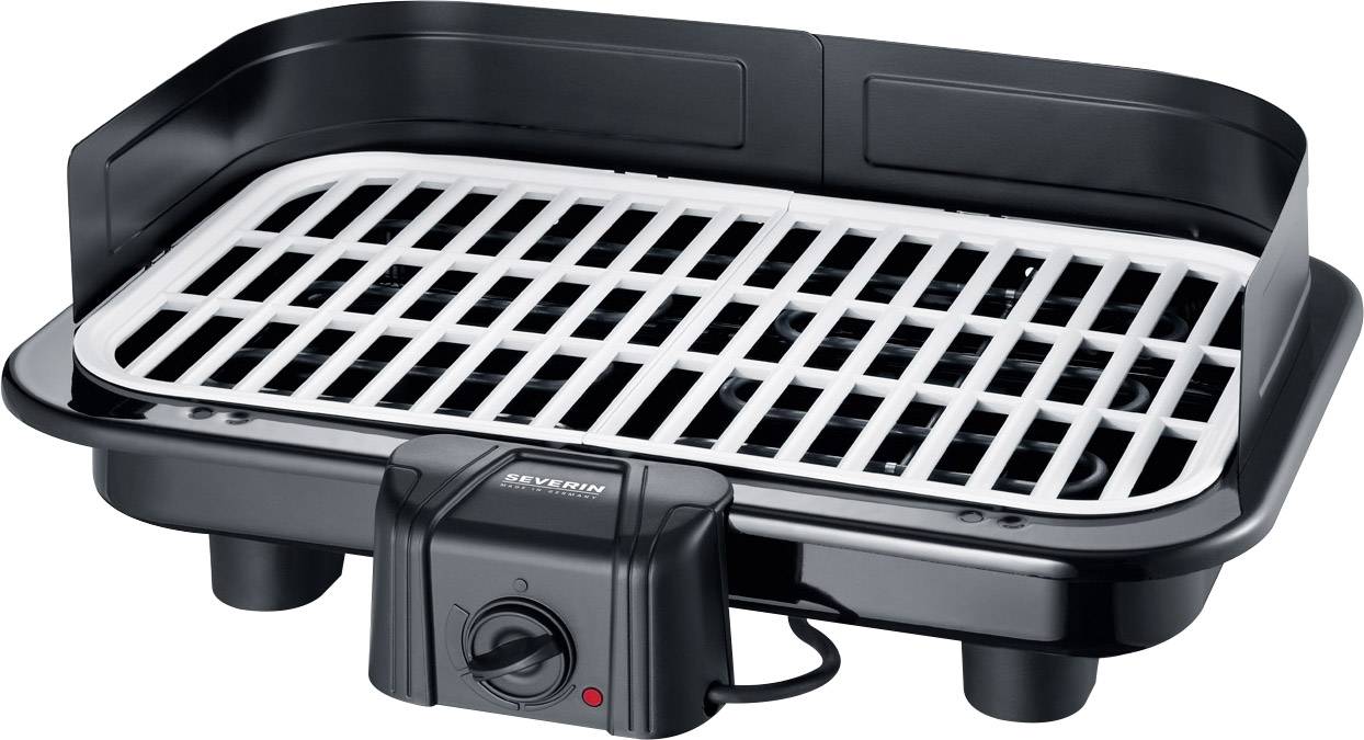 Barbecue électrique Severin PG 2794 2794 000 table avec Severin 2794 Gril Barbecue avec Plaque Revêtue 2500 W