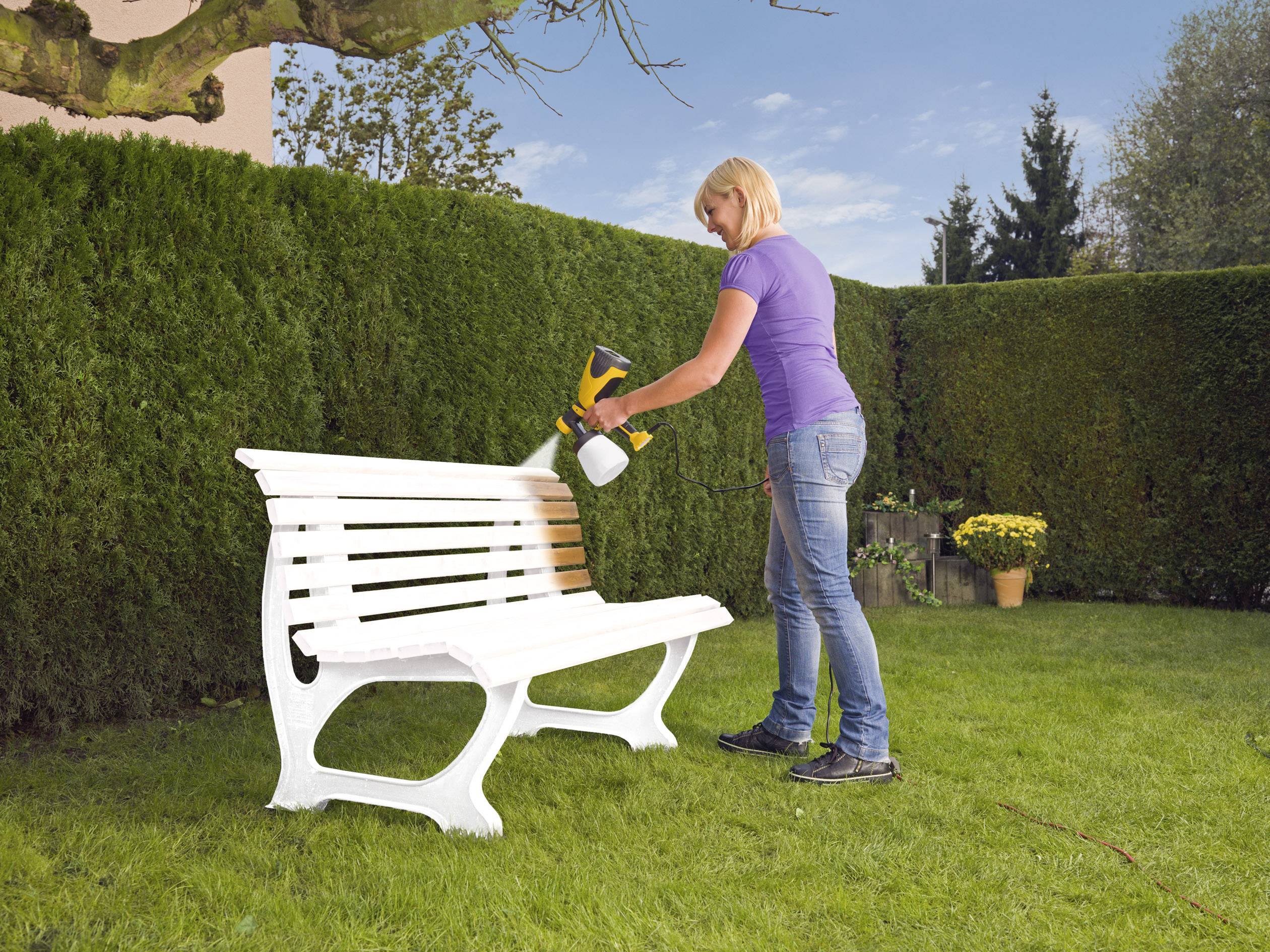 Système de pulvérisation de peinture Wood&Metal Sprayer W 100 800 ml Wagner 2361507-1