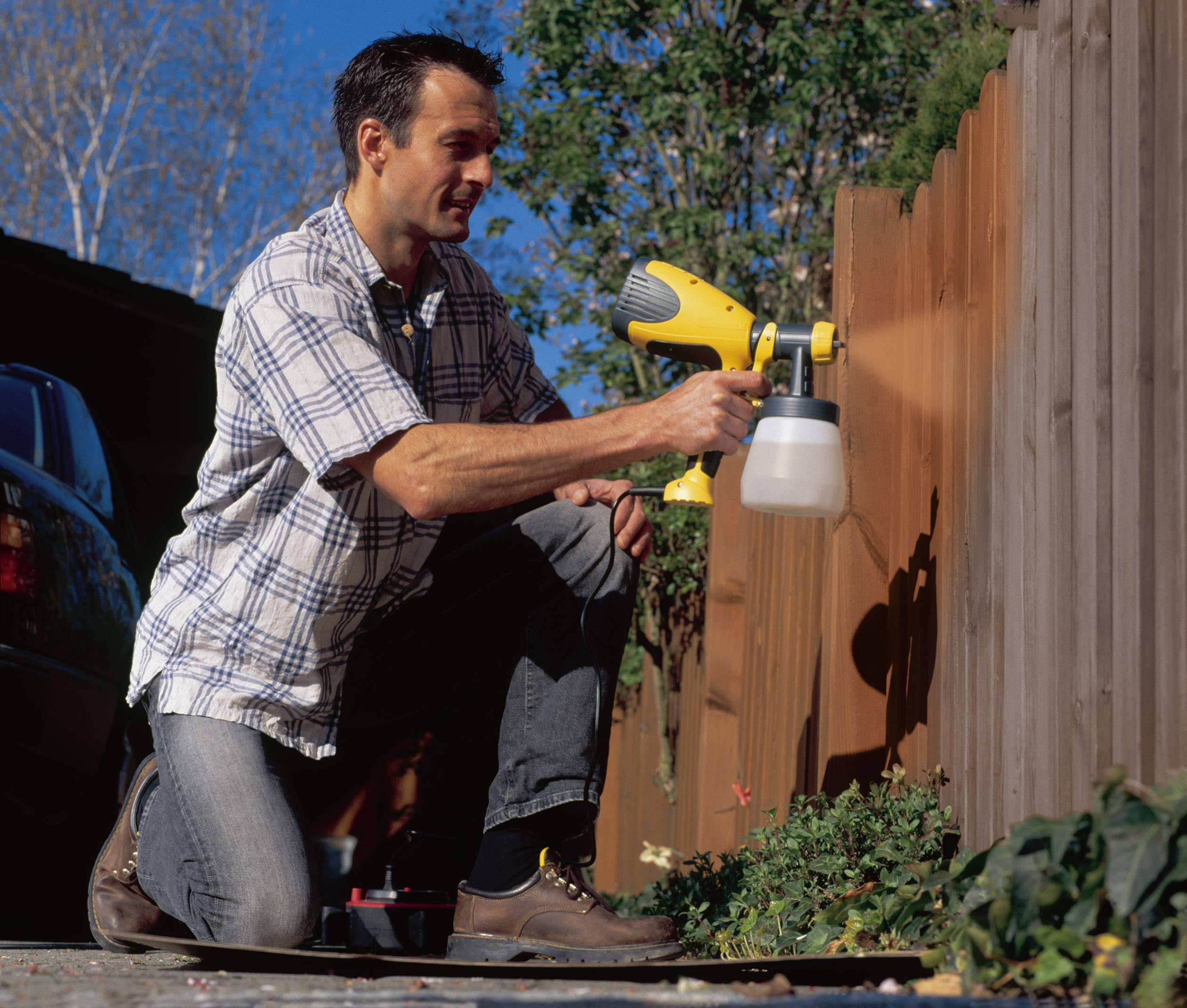 Système de pulvérisation de peinture Wood&Metal Sprayer W 100 800 ml Wagner 2361507-2