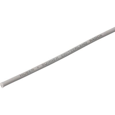 Huber+Suhner 12509654 Fil de câblage Radox® 155 1 x 0.25 mm² gris Marchandise vendue au mètre