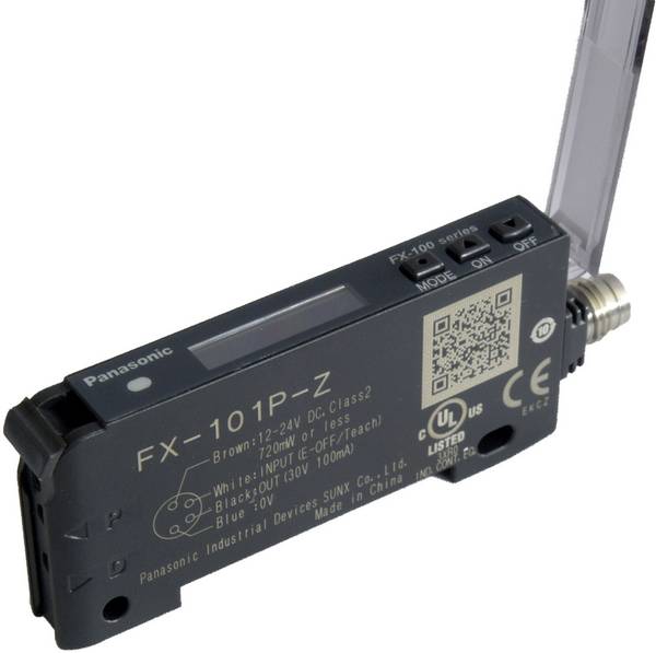 Panasonic Capteur à fibres optiques FX102PZ FX102PZ commutation en réception, commutation sans réception, Inverseur (Light-ON / Dark-ON) 1 pc(s)