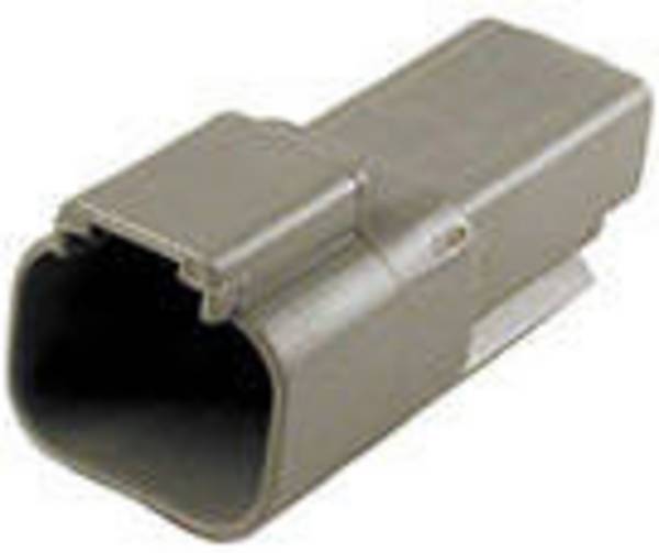 TE Connectivity  DT04-2P-C015  Cosse cylindrique mâle  mâle, droit  Nombre total de pôles: 2  Série (connecteur rond): DT    1 pc(s)
