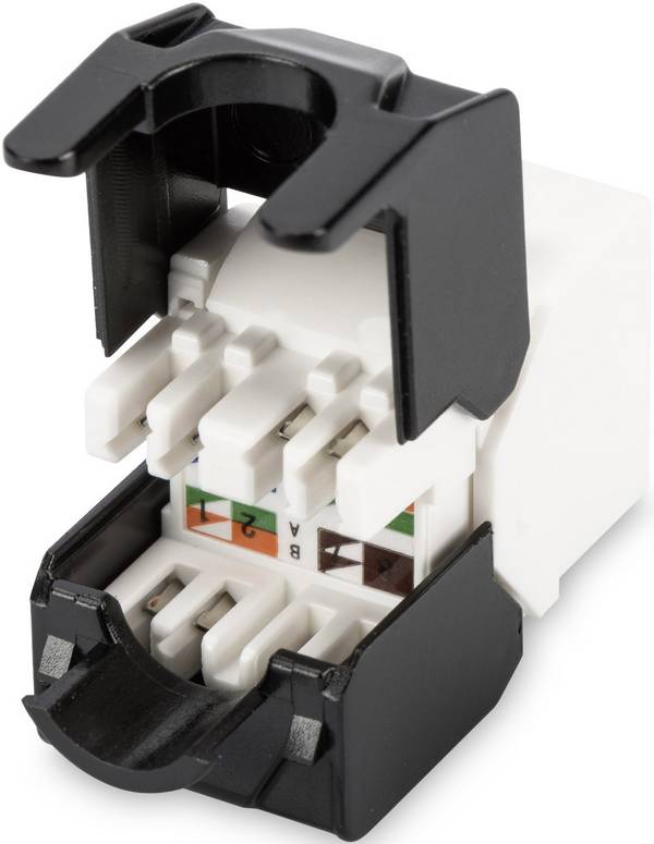 Digitus DN-93606 Module RJ45 encastrable Keystone CAT 6a