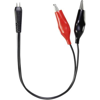 Câble adaptateur avec 2 pinces croco sur fiche alim VOLTCRAFT 93027c41a 1 pc(s)