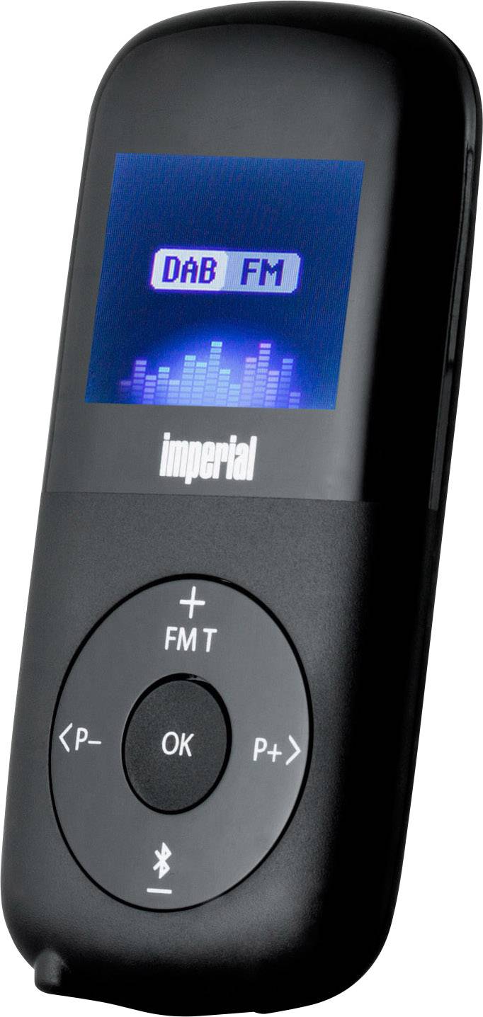 Radio de poche DAB+ Imperial Dabman 1 Bluetooth, DAB+, FM rechargeable