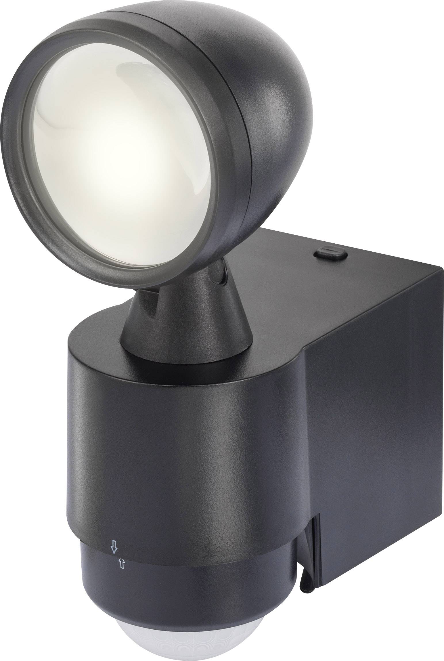 Projecteur Led Ext Rieur Avec D Tecteur De Mouvements Blanc Neutre Renkforce Cadiz W Noir