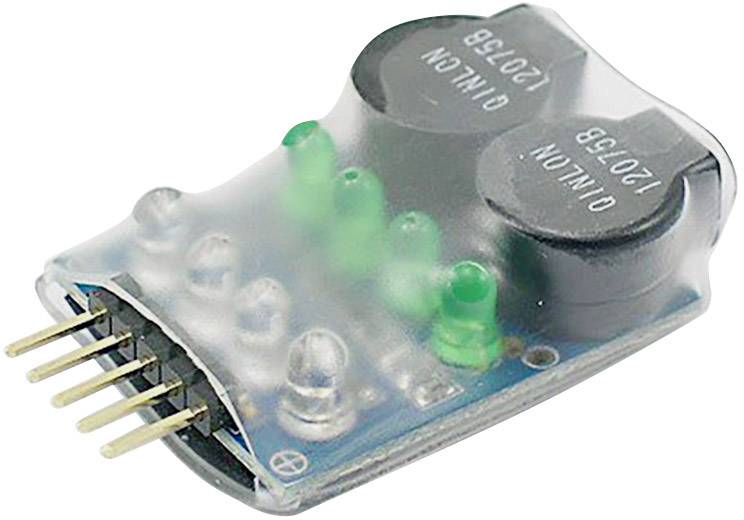 Pichler Modellbau C5488 Buzzer pour batterie Li-po (L x l x H) 35 x 25 x 10 mm 1 pc(s)