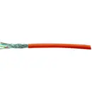 Kash 70I097 Câble réseau CAT 7 S/FTP 4 x 2 x 0.25 mm² orange Marchandise vendue au mètre