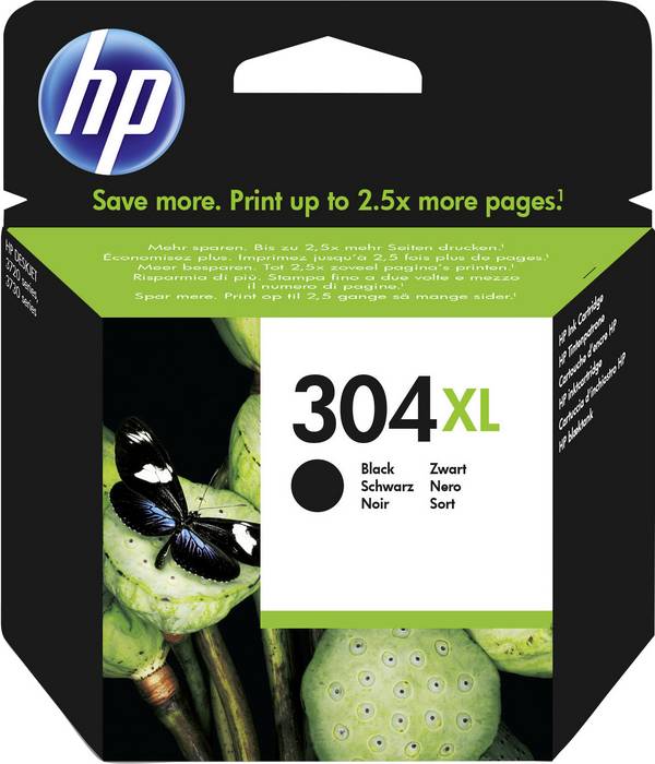 HP 304XL Encre d'origine noir N9K08AE Encre