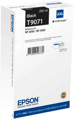 Epson Encre T9071 d'origine noir C13T907140-0