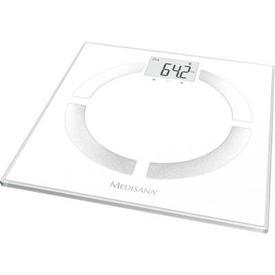 Medisana BS 444 connect Balance d'analyse Plage de pesée (max.)=180 kg blanc 