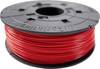 Filament XYZprinting 600gr Clear Red PLA Filament Cartridge PLA 1.75 mm rouge (transparent) 600 g