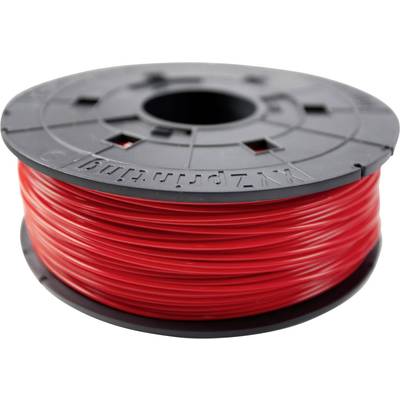 Filament XYZprinting 600gr Clear Red PLA Filament Cartridge PLA 1.75 mm rouge (transparent) 600 g